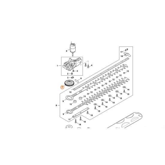 STIHL  Mimośród 4521 640 1604